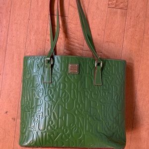 Green dooney bag